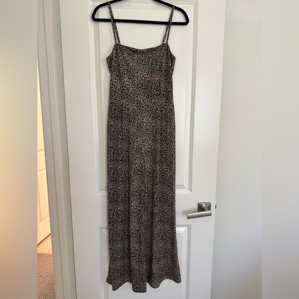 Leopard Print Jumpsuit